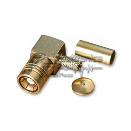SMB isane pistik nurgaga RG316/RG174