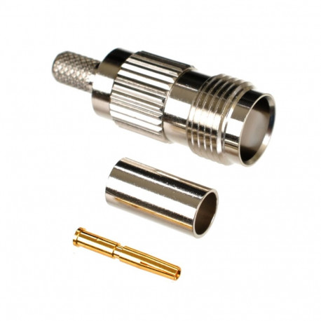 TNC female jack crimp RG58