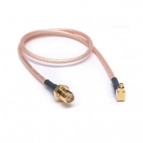 MC-CARD male + 30cm cable RG316 + RP-SMA female pigtail