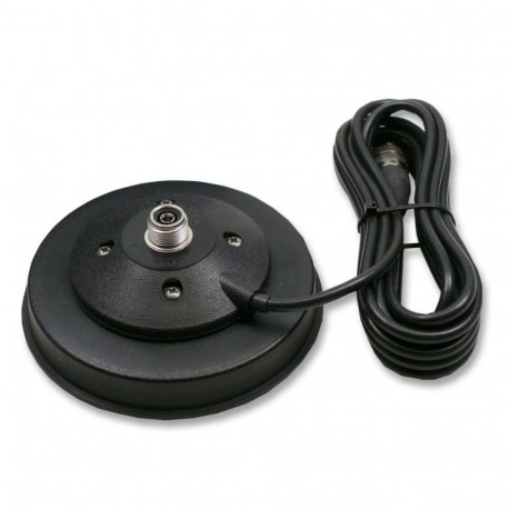 Sirio PM-125 PL magnetalus Ø 125mm, 3,6m RG58 kaabel, UHF pistik