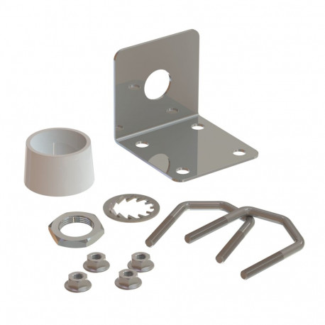 10000-141 Stainless steel Mast/Wall/Rail Mount (Ø 17.5 mm)