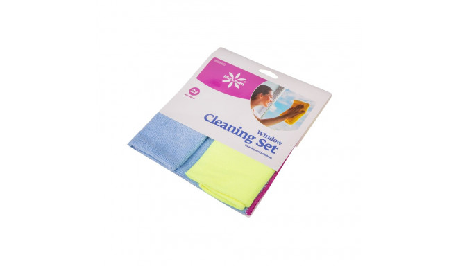 McLean-Prof. mikrokiust aknapesukomplekt, 2tk/pk 40x40cm