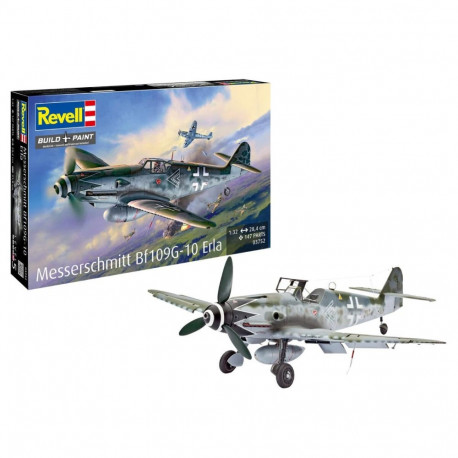 Product Description:
The Messerschmitt Bf109G-10 Erla in 1