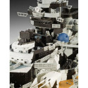 Plastic model ship Tirpitz 1:350