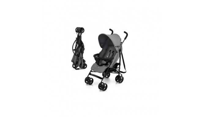 The Kinderkraft TIK in Stone Grey is a lightweight, compact umbrel