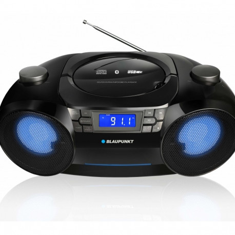 Product Type: Portable Audio System / Boombox
Key Features:
*   
