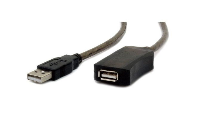 USB extension cable 5M active black