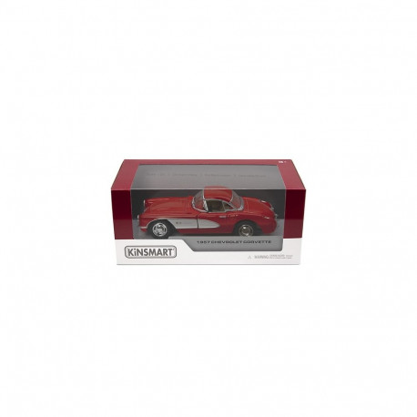 KINSMART metallist mudelauto 1957 Chevrolet Corvette, skaala 1:34