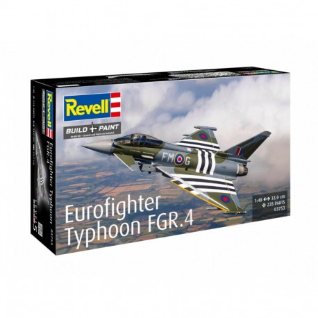 Model plastikust lennuk eurofighter typhoon fgr.4 1:48