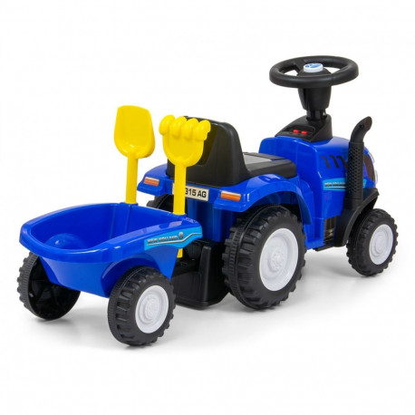 jeździk pojazd New Holland T7 traktor sinine