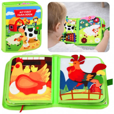 sensoorne haridusraamat lastele farm 20 tegevust