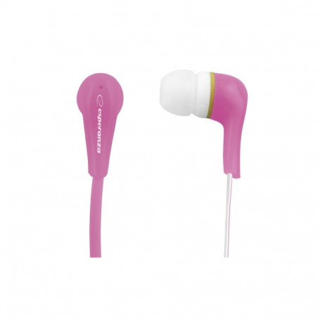 EH146P roosad Lollipop kõrvaklapid Esperanza