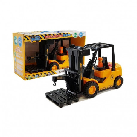 "kahveltõstuk liikuvad kahvlid helid tuled oranž"