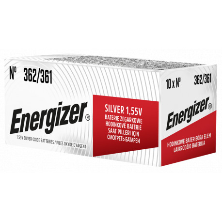 Energizer patarei Silver Oxide 362/361 10tk
