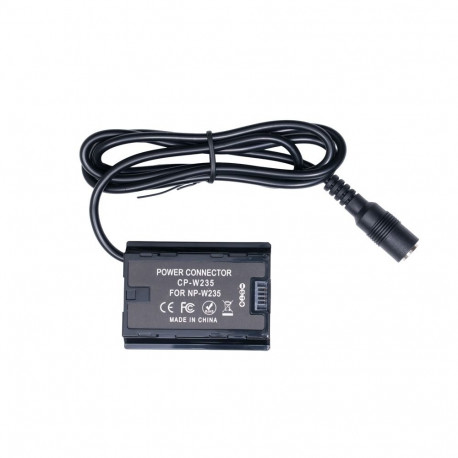 Caruba Dummy Battery Fujifilm NP W235 D Tap Male