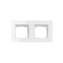Avatto 2 Socket TS20 light switch frame (white)