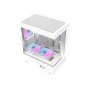 DarkFlash DB330M White Computer Case (+3 Fans) v2