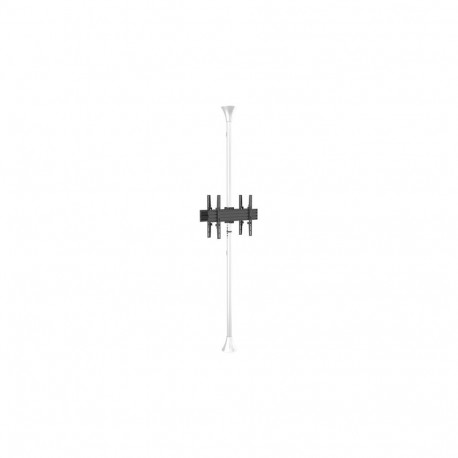 MULTIBRACKETS põrandast laeni kinnitus Pro MBFC2U kroom 40-65-tolline