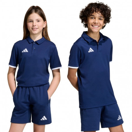 Adidas laste polosärk Entrada 26 JZ6627 164cm, tumesinine