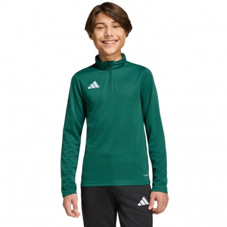Bluza dla dzieci adidas Entrada 26 Training Top zielona KE9825 116cm
