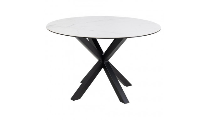 Söögilaud HEAVEN ümmargune Ø119 cm, valge