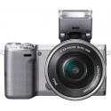 Sony NEX-5T + 16-50mm Kit, silver