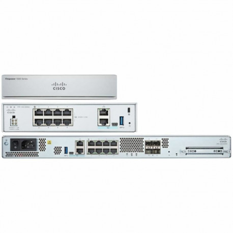 Firewall CISCO FPR1150-ASA-K9 RJ45 rj45 x 8 White