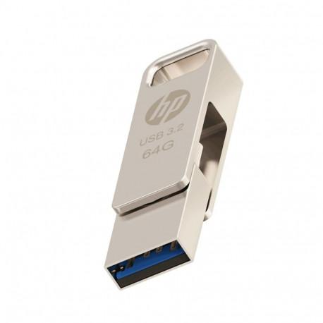 USB-pulk HP HPFD206C-A-64 Metall 64 GB