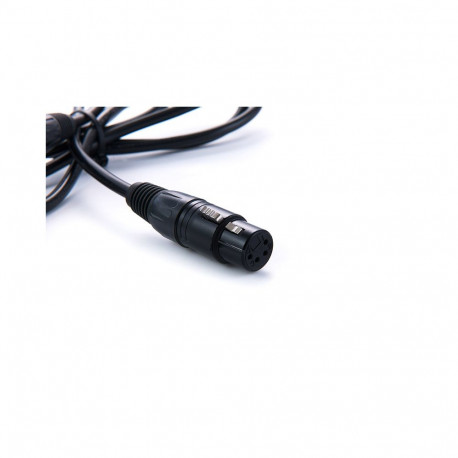 Rolux 4-Pin XLR Female with 4-Pins Male Connector