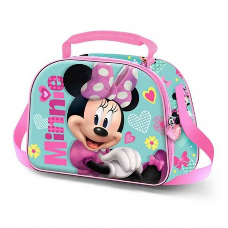 Suupistekott Minnie Mouse Roosa 20 x 26 x 10 cm
