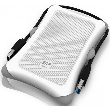 Silicon Power external hard drive 1TB Armor A30, white