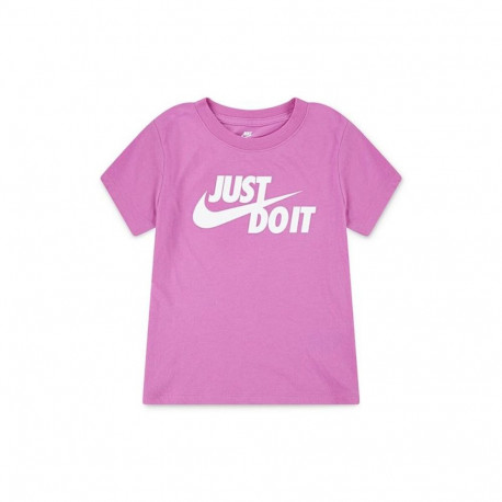 Laste Lühikeste varrukatega T-särk Nike Nkg Jdi Ss Tee Fuksiaroosa