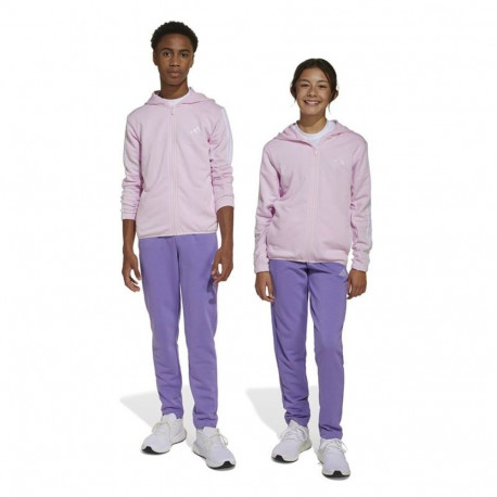 Children’s Tracksuit Adidas 3Bandas Plum