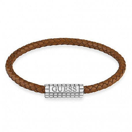 Men's Bracelet Guess JUMB02141JWSTCGS Leather 20 cm