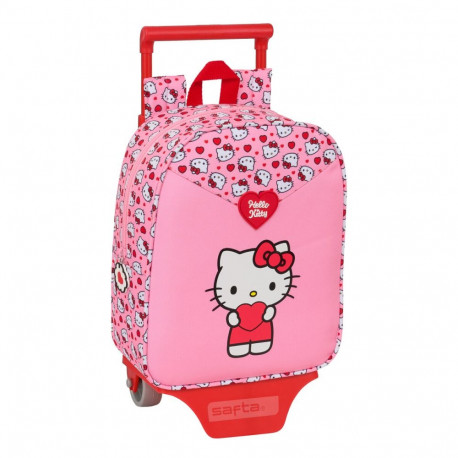 School Bag Hello Kitty Pink 22 x 27 x 10 cm