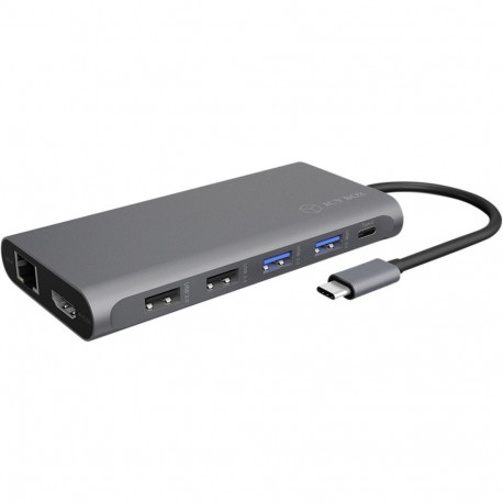 "ICY BOX IB-DK4050-CPD USB-C 12-in-1 PD 100W DockingStation"