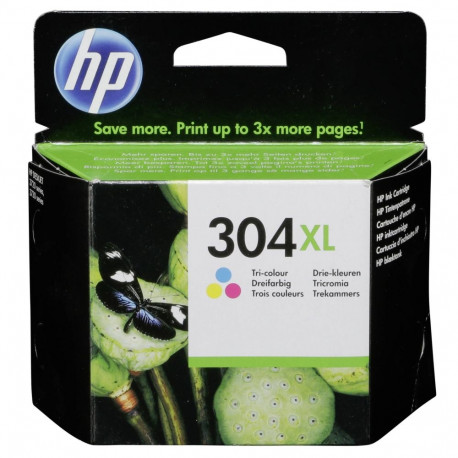 "HP 304XL TRI-COLOR ORIGINAL INK"