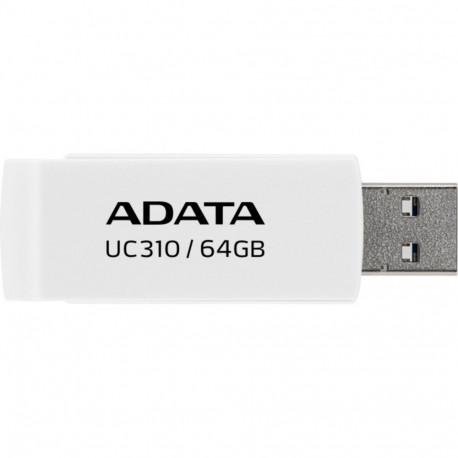 "STICK ADATA USB 3.2 UC310 white 64GB UC310-64G-RWH"