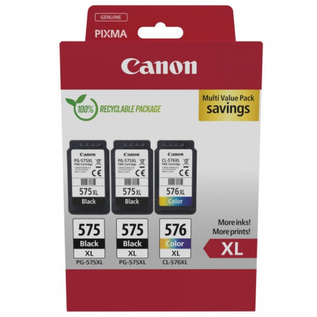 "Canon Tinte PG-575XL/CL-576XL 5437C004 3er Multipack (2xBK/Color)"