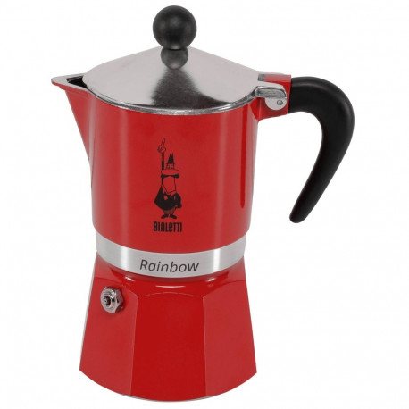 "Bialetti Rainbow Kaffeemaschine*Rot*"