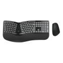 "CONCEPTRONIC Wireless Keyboard+Mouse,ergo,Layout US sw"