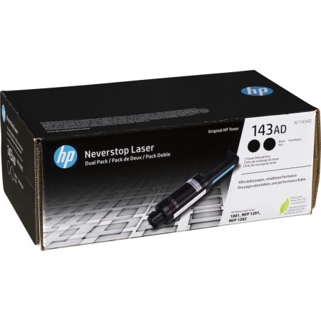 "HP 143AD Neverstop Toner Reload Kit 2-Pack"