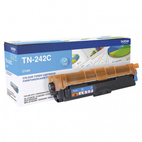 "Brother Toner TN-242C Cyan bis zu 1.400 Seiten nach ISO/IEC 19798"