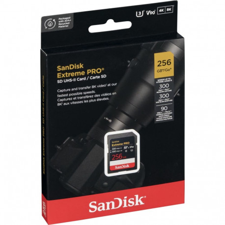 "CARD SANDISK EXTREME PRO 256GB"