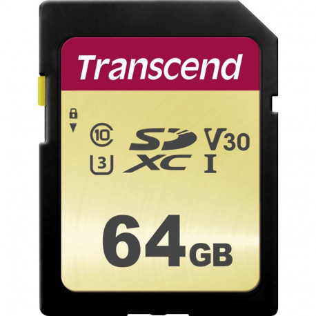 "CARD Card 64GB Transcend sdxc SDC500S 95/60 MB/s"