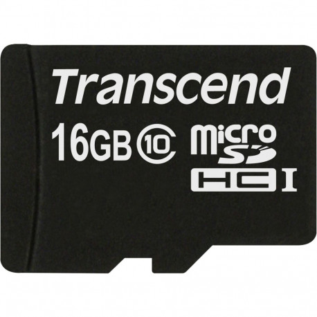 "CARD microSD Card 16GB Transcend SDHC Class10 (ohne Adapter)"