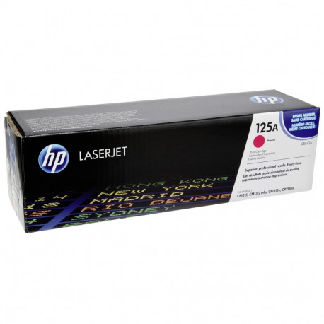 "HP 125A original Colour LaserJet Toner cartridge CB543A magenta standard capacity 1.400 pages 1-pac