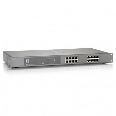 "Switch 16x FE FEP-1612W120 19"" 120W 16xPoE+"