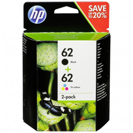 "HP Tinte 62 N9J71AE Schwarz & Color (Cyan/Magenta/Gelb)"