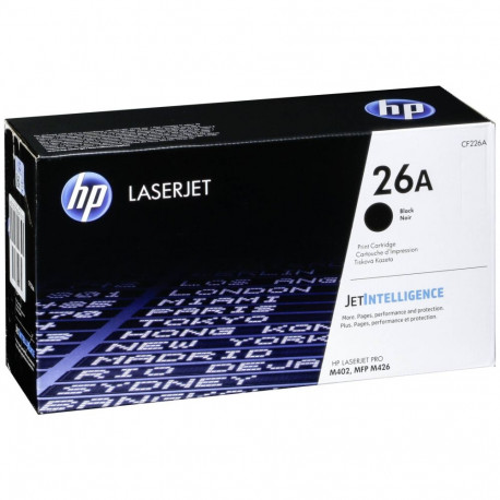 "HP Toner 26A CF226A Schwarz bis zu 3.100 Seiten ISO/IEC 19752"